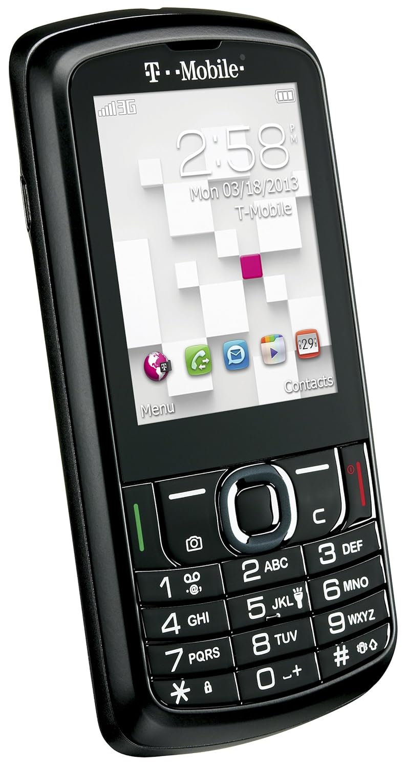 Amazon.com: Alactel Sparq II 875 3G Cell Phone w/ QWERTY Keyboard (T-Mobile)  - Black: Cell Phones & Accessories