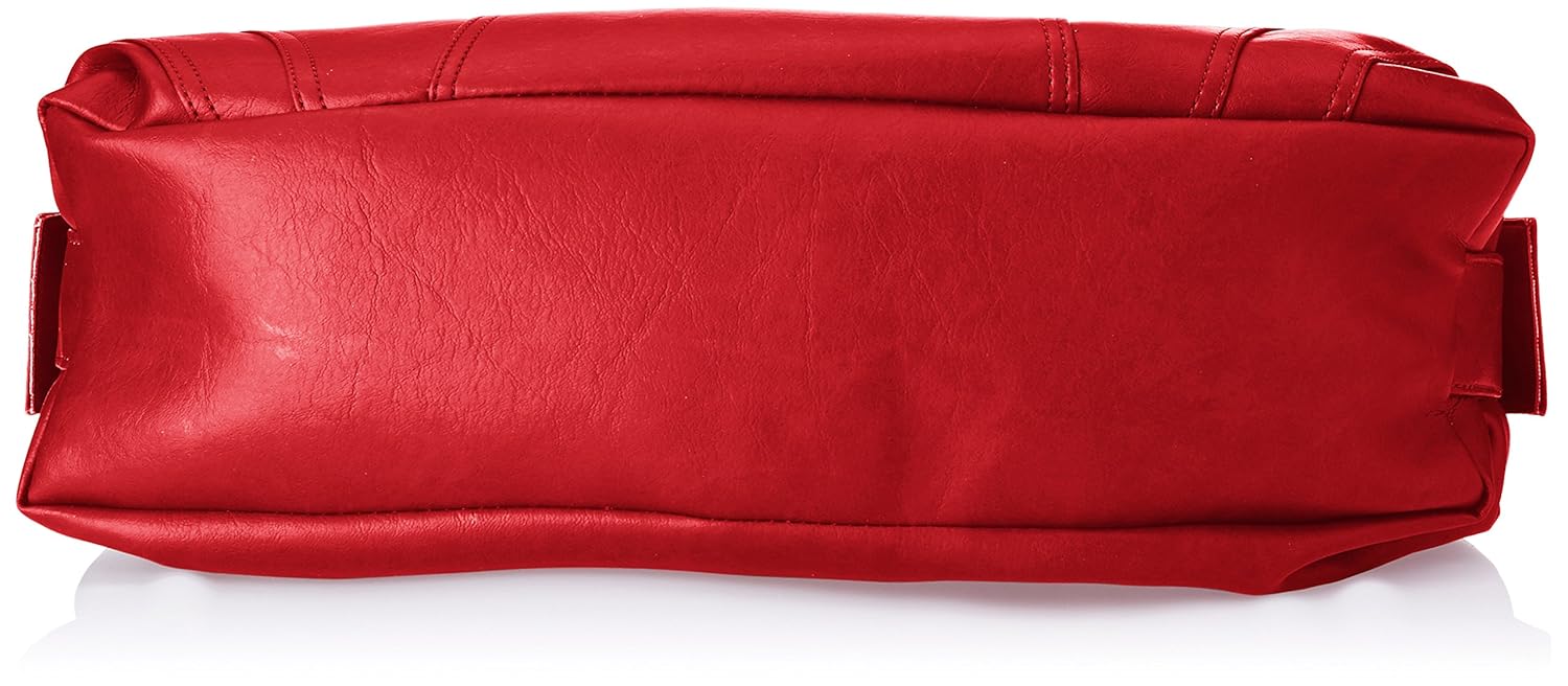 fostelo style diva women's handbag (red)