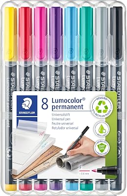 Lumocolor 318 Penne permanenti – 8 colori, 0,6 mm