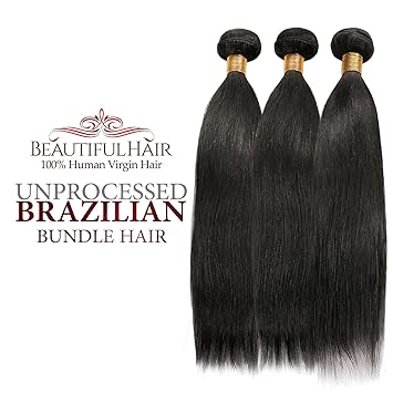 Amazon Com Beautiful Hair 100 Virgin Remy Human Hair