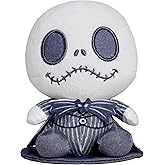 Disney Perch’d 4-inch Shoulder Plush Jack Skellington Stuffed Animal, Wearable Plushie, Soft Toy for Fans, Girls, Boys, Kids, Ages 2 and Up by Just Play