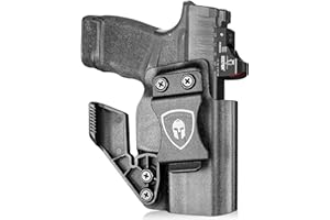 WARRIORLAND IWB Kydex Holster Optic Cut & Claw, Compatible with Glock 17/19/ 19X/ 43/ 43X/ 43Xmos, P365/ P320, G2C/G3C, Hellcat/Hellcat Pro, M&P 9/.40, Shield 9/.40, Shield EZ/ SD9VE, EC9s and More