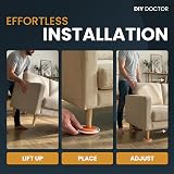 DIY Doctor The Original Deluxe Super Sliders 1 Pack Carpet Wood Floors view 4