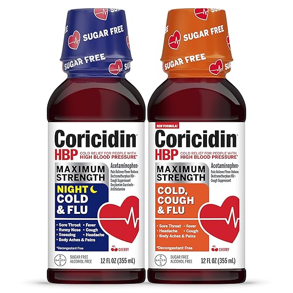 CORICIDIN HBP MAXIMUM STRENGTH COLD & FLU DAY...