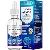 Cavity Protection Tooth Armor Liquid: Science-Backed Formula Strengthens Enamel with Remineralization Drops at-Home Tooth Enamel Support Stronger Teeth Hydroxyapatite 60 ml