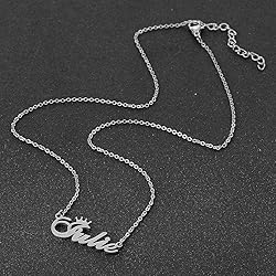 Custom Silver Name Necklace Personalized for