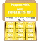 Peppersmith 100% Xylitol Mints, Sicilian Lemon and Fine English Peppermint, 25 Mints15 g (Pack of 12, Total 300 Mints)
