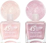 Nails.INC 45 Second Speedy Gloss Main Character Moment Duo Nail Polish view 5