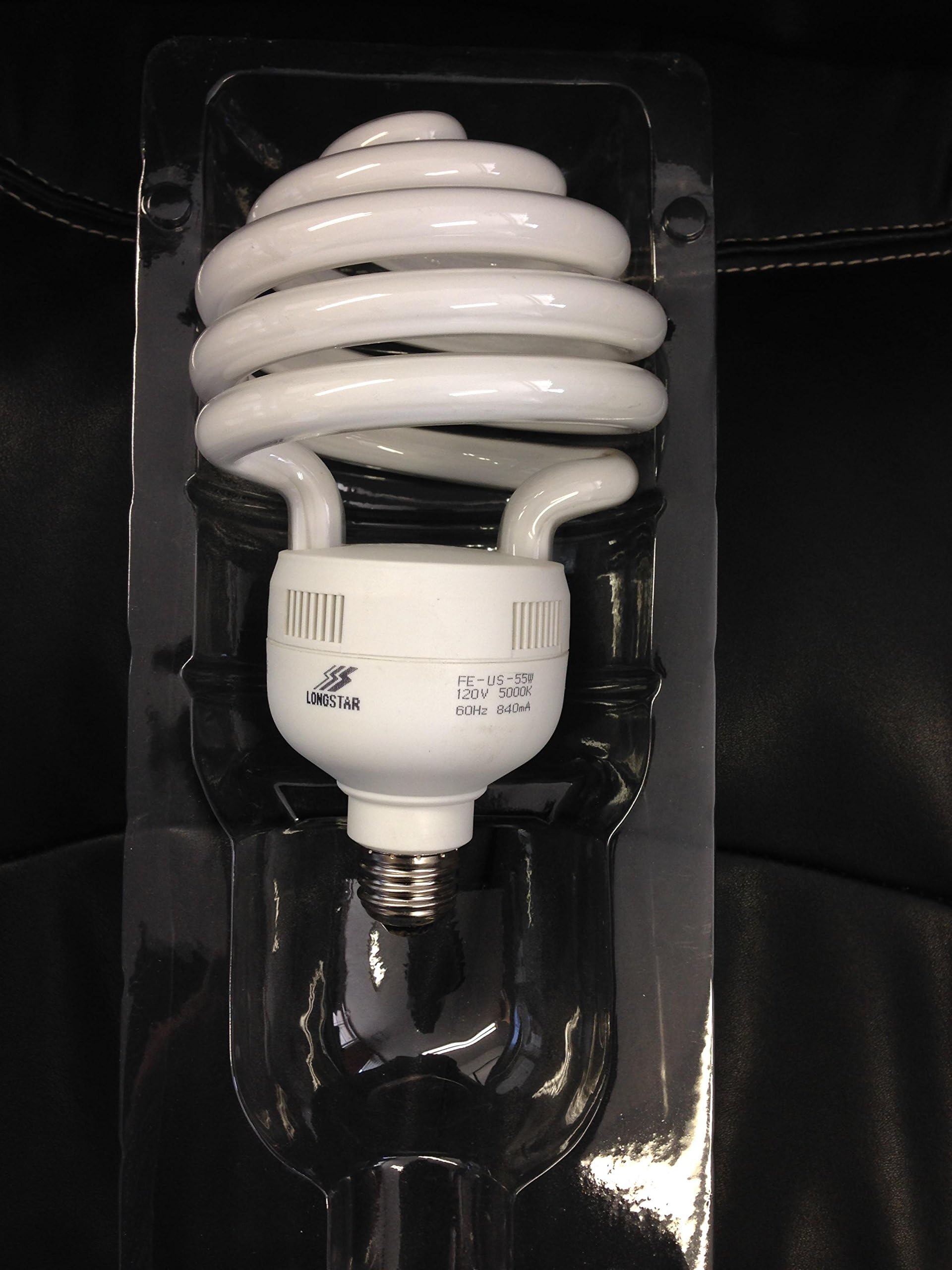 8 Longstar Fe-Us-55W 00451 Daylight LAMP Full Spectrum = 250W Medium Base NOT IN ORIGINAL BOX