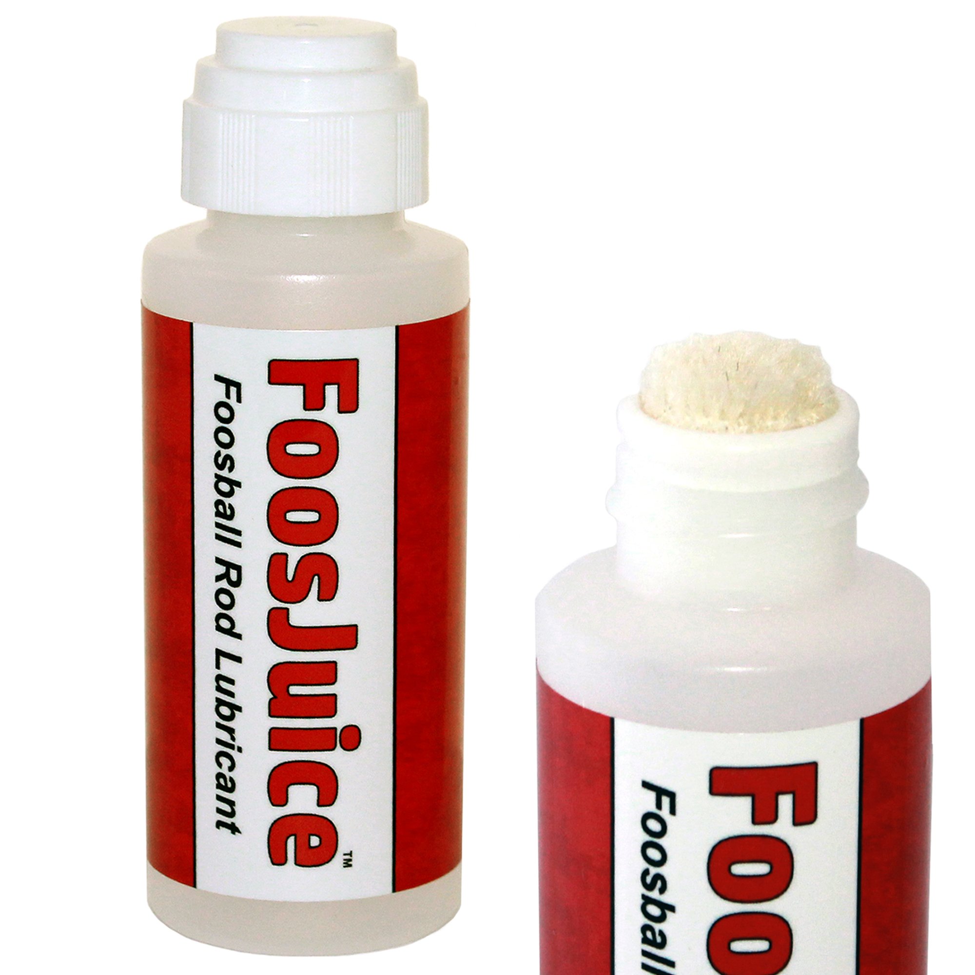 Spot On FoosJuice 100 Silicone Foosball Rod Lubricant with Dauber Top