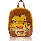 Disney Lion King Backpack for Women, Men, Boys, Girls, Unisex | Cute PU Leather 10" Simba Mini Backpack Purse Shoulder Purse | Lion King Bag and Lion King Accessories