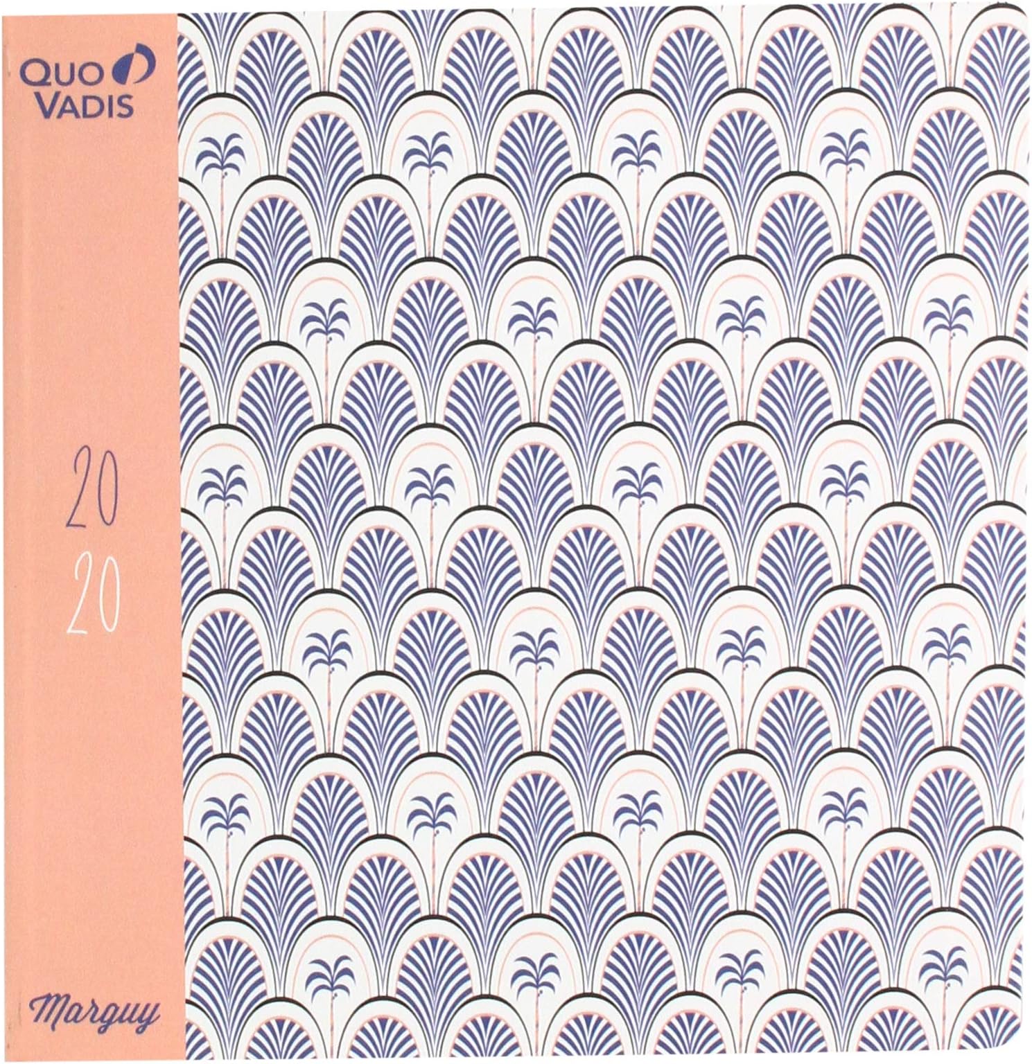 Quo Vadis Marguy Adult Executive Weekly Diary 16 x 16 cm Graphic Palm Tree Year 2020