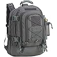 Miramrax Tactical Backpack Military Army Daypack - Assault Pack for Men Molle Backpacks Bug Out Bag 3 Day Pack for Hiking Camping Travel Hunting Rucksack Trekking Grey