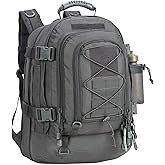 Miramrax Tactical Backpack Military Army Daypack - Assault Pack for Men Molle Backpacks Bug Out Bag 3 Day Pack for Hiking Camping Travel Hunting Rucksack Trekking Grey