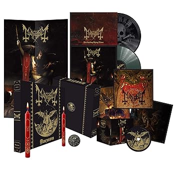 Mayhem Esoteric Warfare Ltd Ed Gold Vinyl Gatefold 2lp Amazon Com Music
