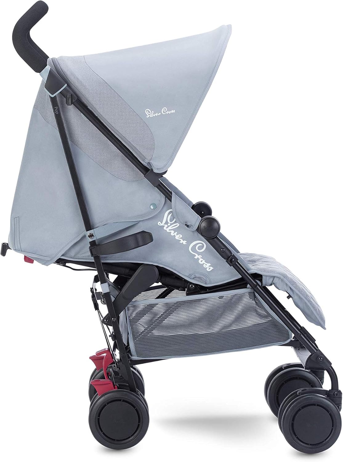 Silver Cross Pop stroller, compact and lightweight fully reclining baby