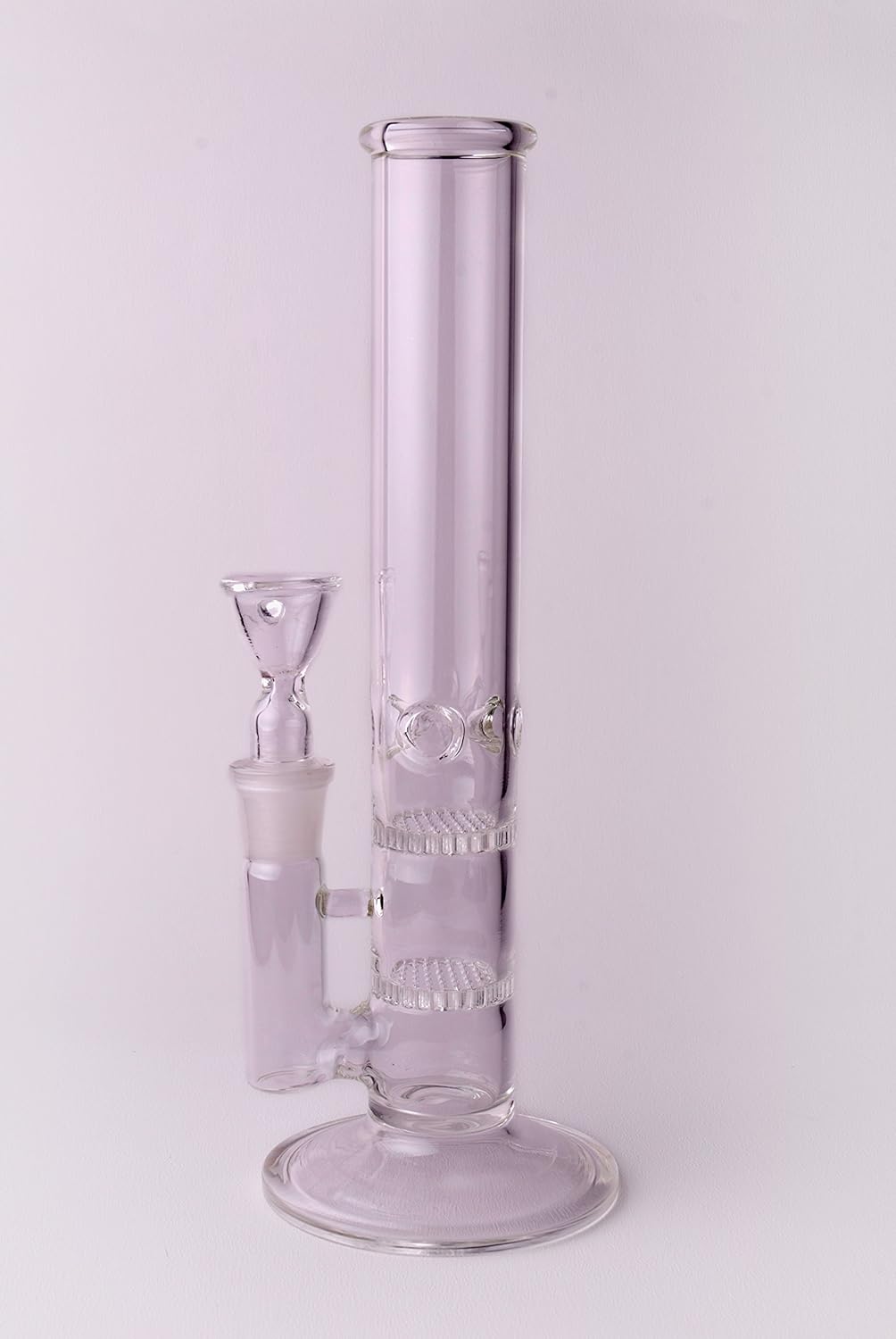 Elemental glassware glass straight bubbler bong dab rig Amazon.co.uk Electronics