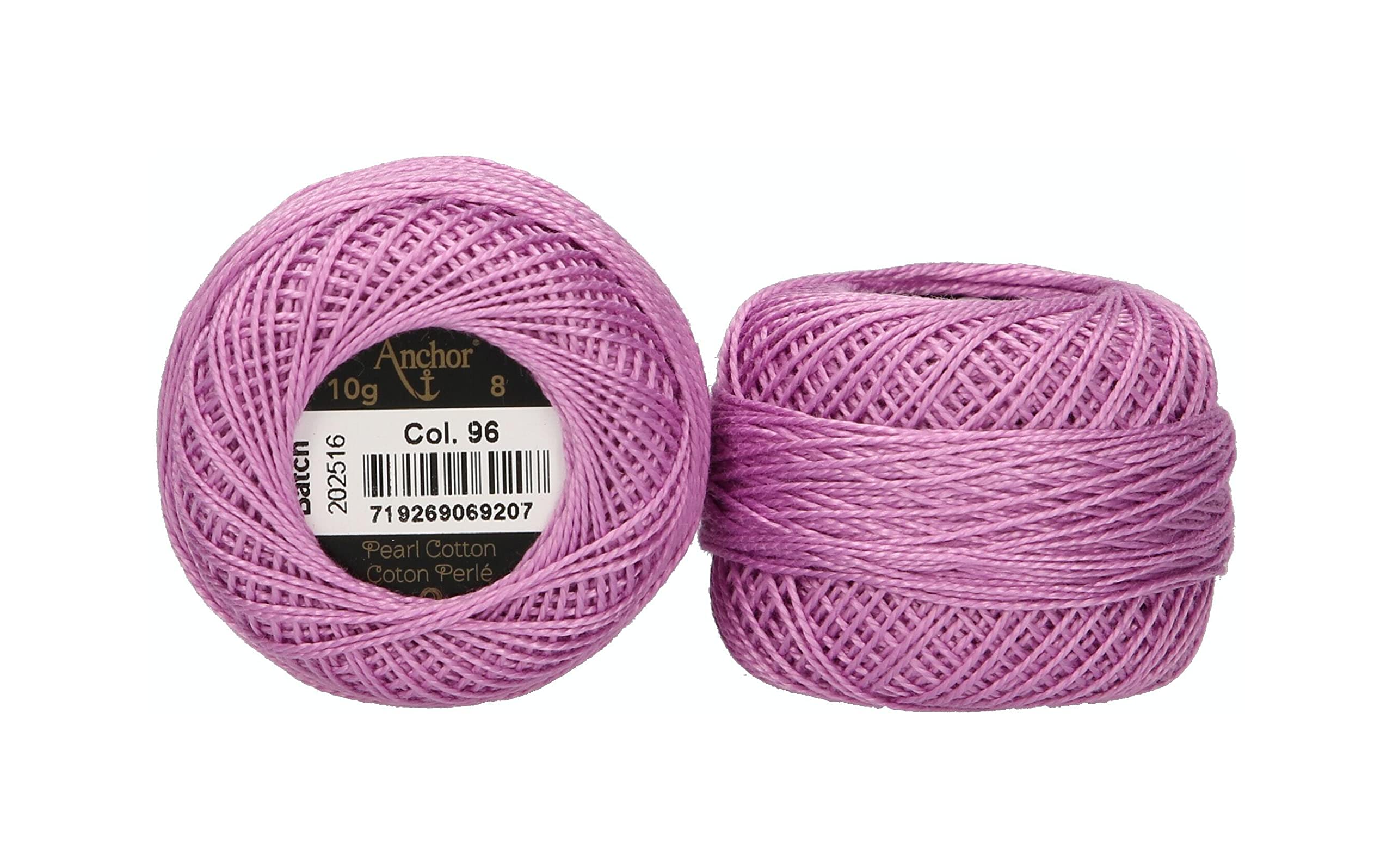 Anchor Pearl Yarn, Thickness: 8, Packaging: 10G, Running Length: 82M Phlox Embroidery Threads