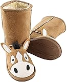 Boot Cute Animal Character Slippers for Kids by LazyOne | Boys and Girls Creature Slipper Boots