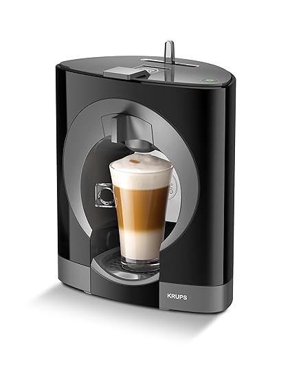 NESCAFE By KRUPS Dolce Gusto Oblo Coffee Machine (Black)