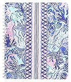 Lilly Pulitzer Large Pink/Blue Hardcover Spiral