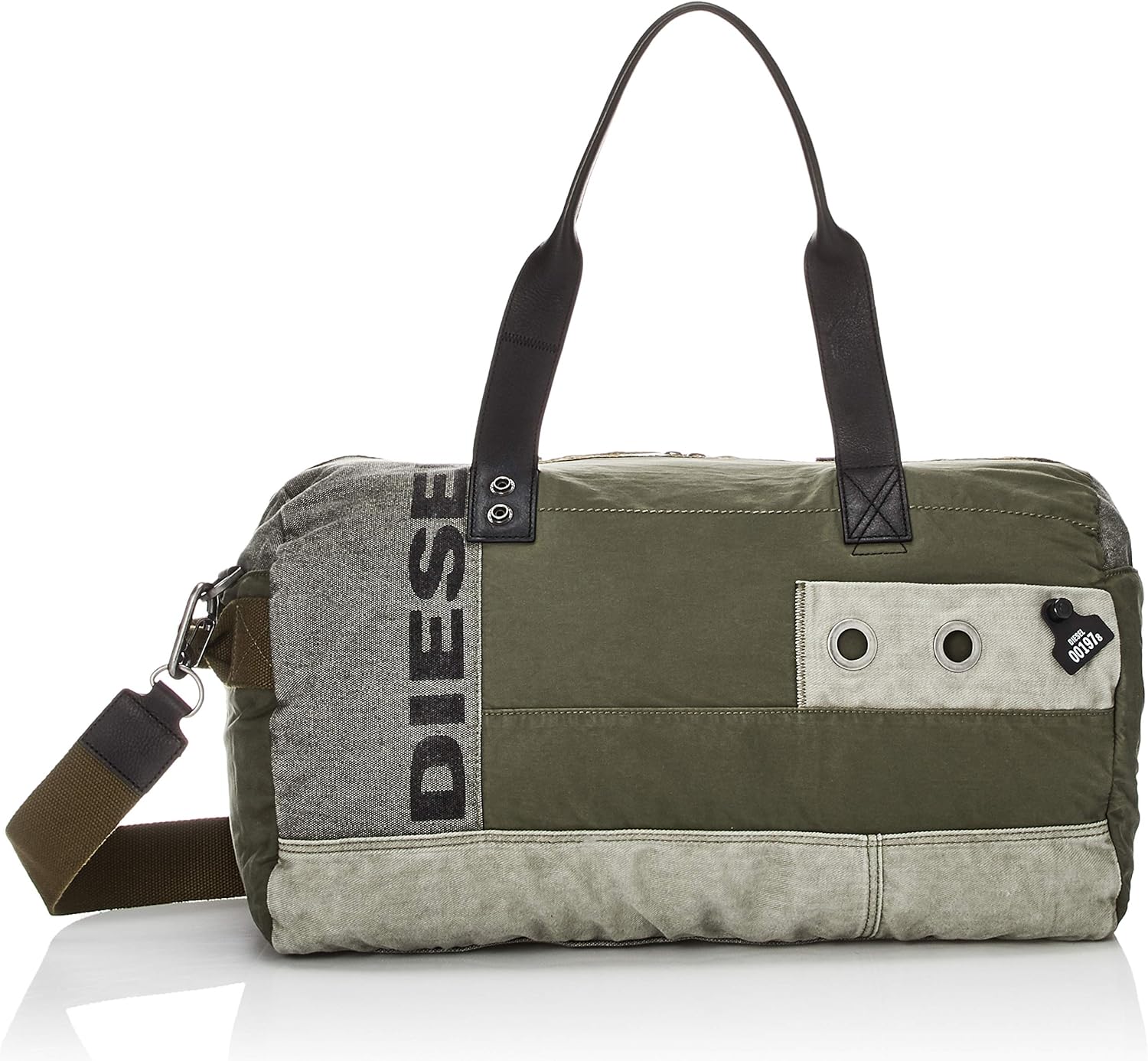 Diesel Men's Dthisbag Army Travel Bag Duffel, Rifle Green, One Size