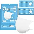 HAPPYDAY A Set of 25 Packages Made in KOREA 2D KF94 White Face Mask for Adult