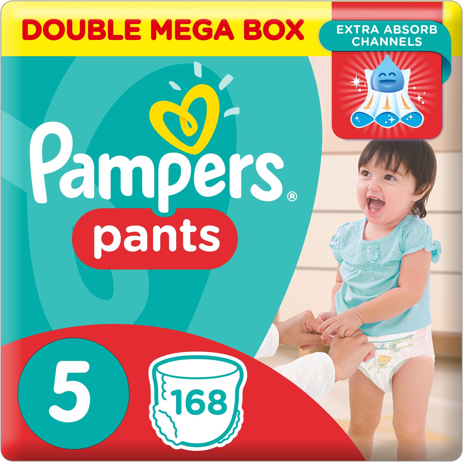 pampers pants 5 mega pack
