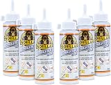 Gorilla Glue Clear 170ml Six Pack – All Purpose, Crystal Clear Bond