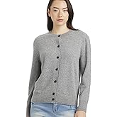 Solova Move Women’s Button-Down Cardigan – 100% Cashmere, Seamless Relaxed Fit Long Sleeve Luxury Knit