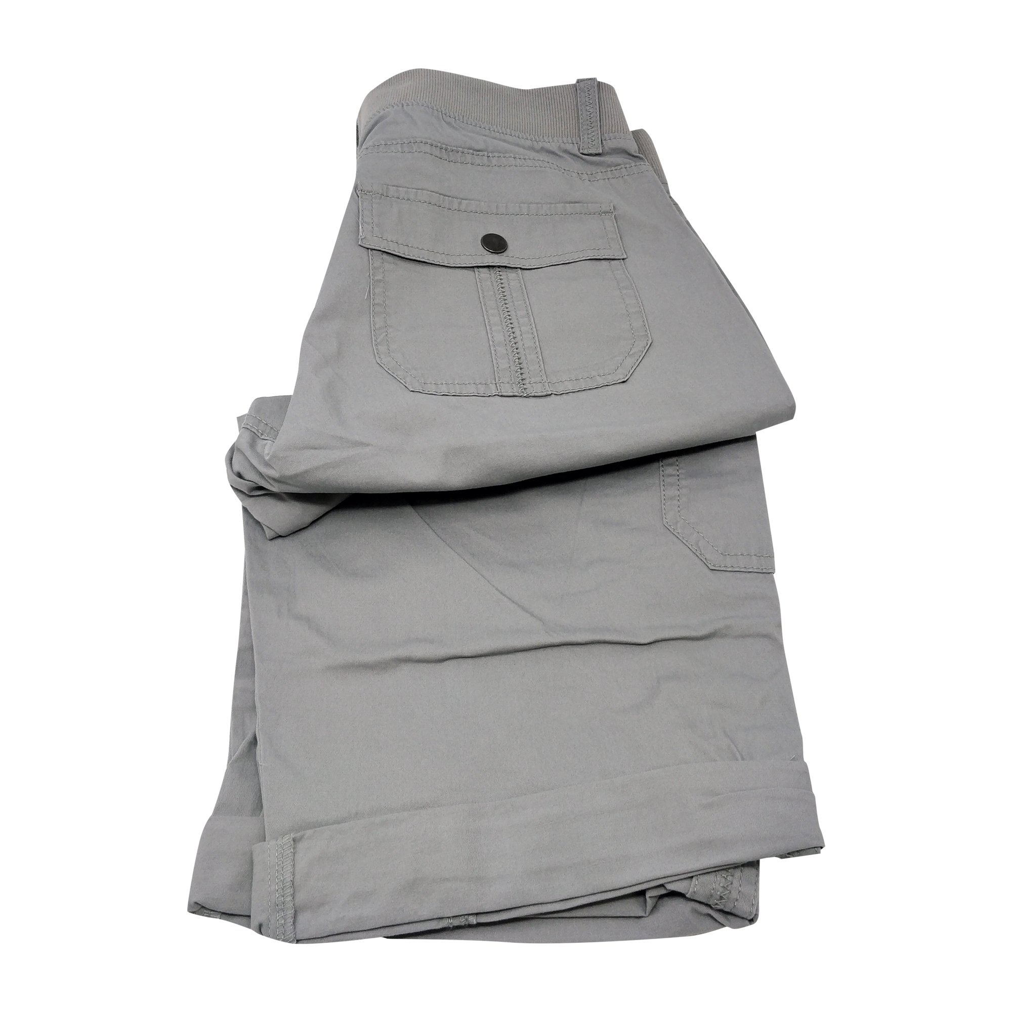 lee women's relaxed fit skye knit waist cargo capri pant