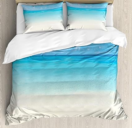 Amazon Com Ocean 4 Pieces Bedding Set Full Paradise Beach