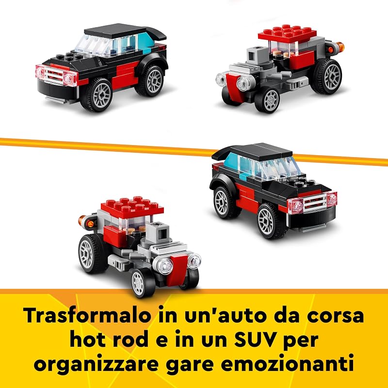 Creator 3 in 1 Autocarro con elicottero 31146