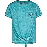 Hurley Girls Front Tie Graphic T-Shirt