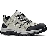 CC-Los Men's Waterproof Hiking Shoes Lace-Free Lightweight & Breathable No Tie Outdoor Work Shoes