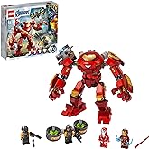 LEGO Marvel Avengers Iron Man Hulkbuster Versus A.I.M. Agent 76164, Cool, Interactive, Brick-Build Avengers Playset with Mini