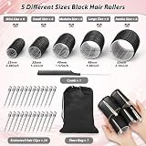 Thrilez 56PCS Hair Curlers Set 5 Sizes 55mm 48mm 40mm 32mm 25mm Jumbo view 2