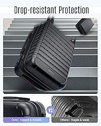 LIGHT FLIGHT Luggage Sets, 3 Piece Durable Suitcase