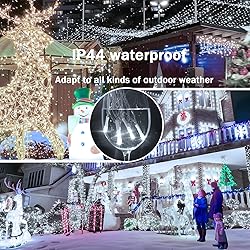 403FT 1000 LED Christmas String Lights Outdoor with