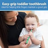 Dr. Brown's Crocodile Toddler Toothbrush Green - 1-4 Years view 2
