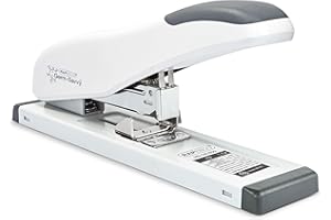 Rapesco Heavy Duty Stapler, ECO HD-100, 100 Sheet Capacity, White (1386)