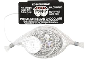 Only Kosher Candy Hanukkah Coins Chanukah Gelt Nut Free Silver Foil Parve Chocolate Coins - 24 x 0.5 Oz Sacks