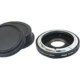Fotasy Cannon FD Lens to EOS EF Adapter, FD EF Adapter, FD EF-S, Infinity Focus, Compatible with Canon DSLR 6D 5D Mark IV III