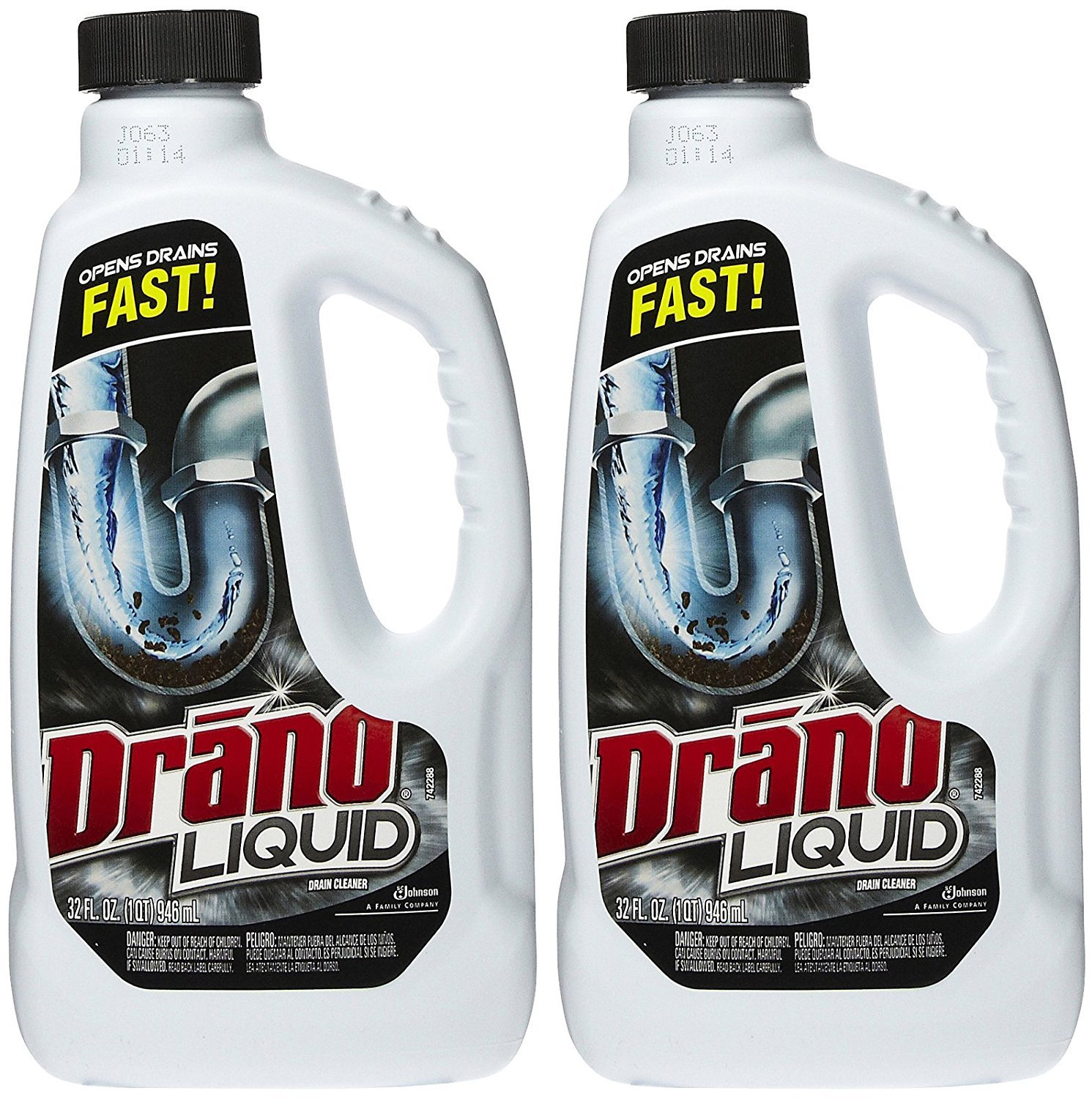 Amazon.com: Drano Liquid Clog Remover, Regular Formula - 32 oz - 2 pk: Health & Personal Care