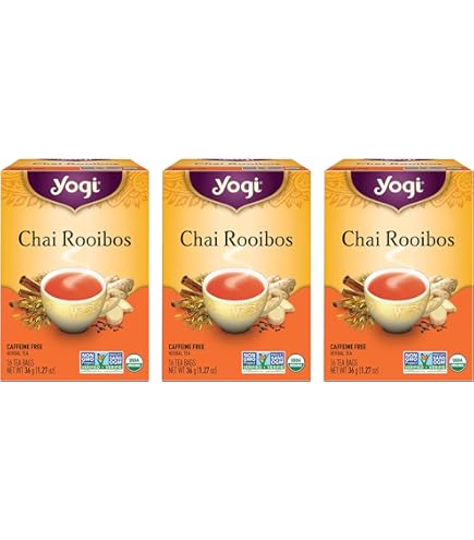 Chai Rooibos, Ffeine Free, 16 Tea Bags, 1.27 Oz (36 G - View #5