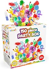 abeec 150 Piece Party Box Lucky Dip Toy Bundle Kids 3+ view 1