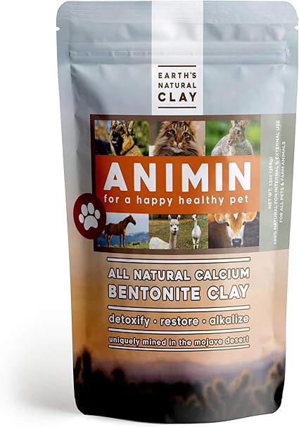 Amazon Com Earth S Living Animin Calcium Bentonite Clay For Pets