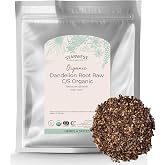 Starwest Botanicals Organic Raw Dandelion Root, Non-GMO - Bulk 1 lb Bag | Loose Leaf Herbal Tea, Cut &amp; Sifted, Certified Kosher, Caffeine-Free