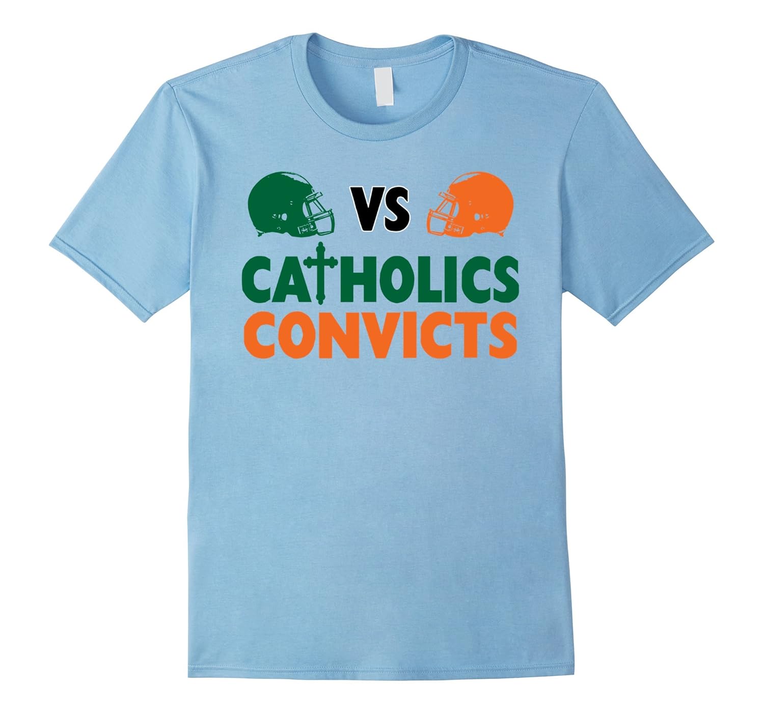 Catholics Vs. Convicts 1988 Classic TShirt-Rose