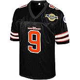 Bobby Boucher #9 The Waterboy Adam Sandler Movie Mud Dogs Bourbon Bowl Football Jersey
